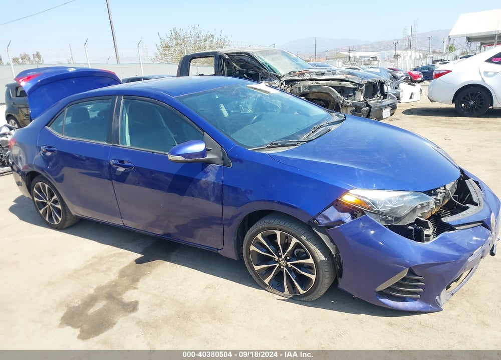 2019 TOYOTA COROLLA XSE VIN: 2T1BURHEXKC126666