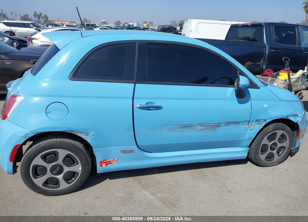 2017 FIAT 500E BATTERY ELECTRIC VIN: 3C3CFFGE2HT704509