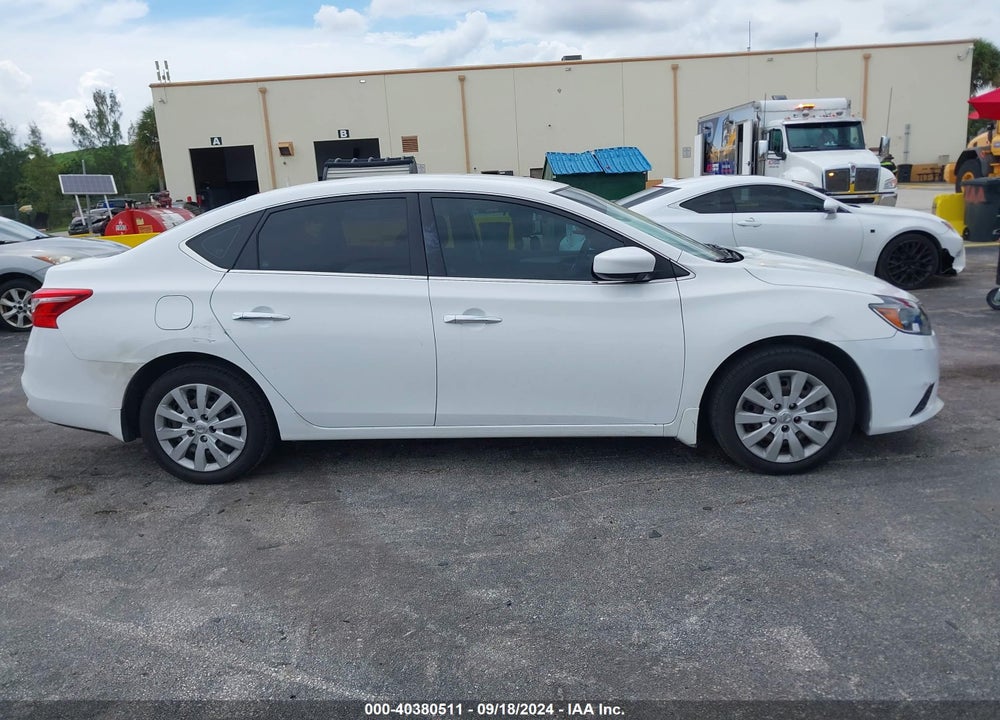 2019 NISSAN SENTRA S VIN: 3N1AB7AP7KY260443