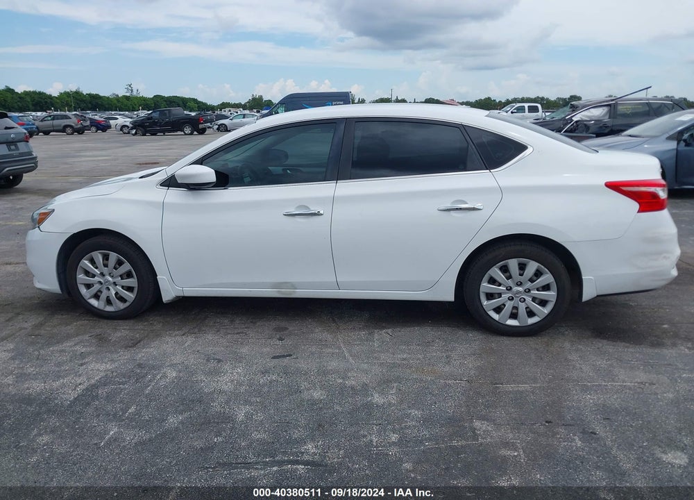 2019 NISSAN SENTRA S VIN: 3N1AB7AP7KY260443
