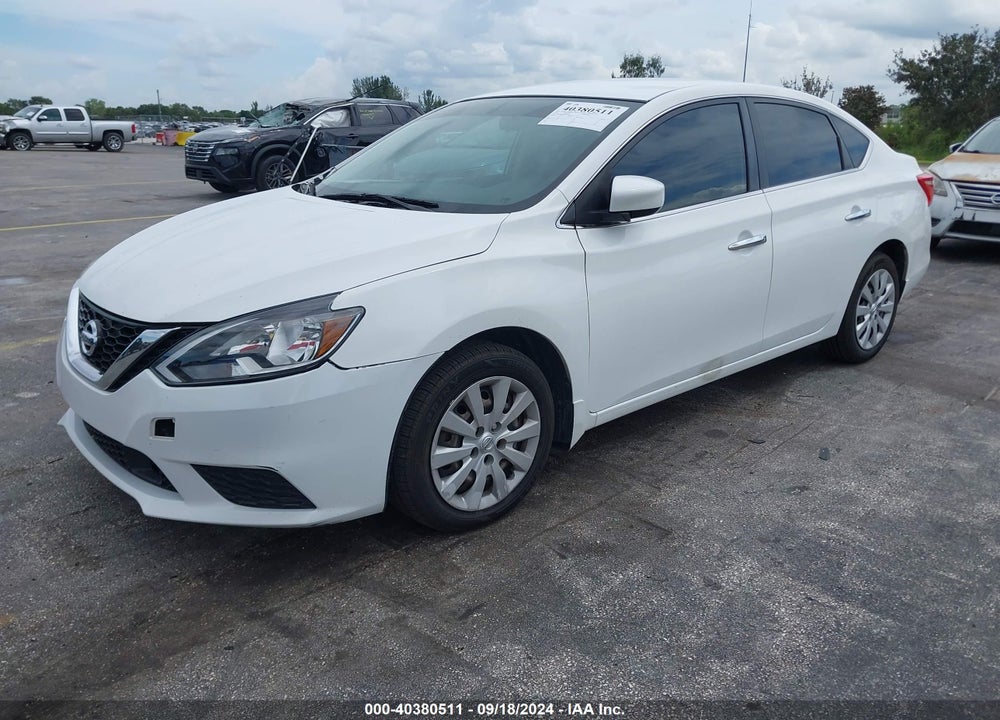 2019 NISSAN SENTRA S VIN: 3N1AB7AP7KY260443