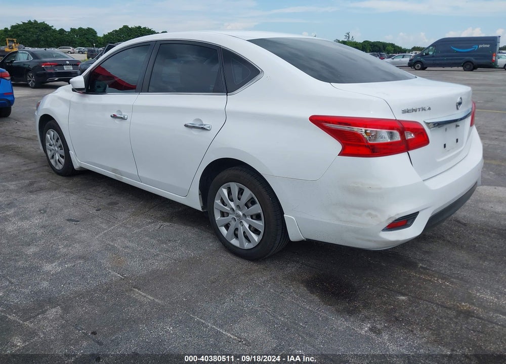2019 NISSAN SENTRA S VIN: 3N1AB7AP7KY260443