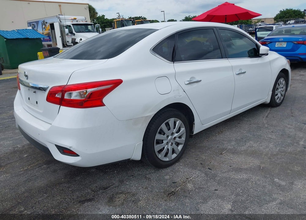 2019 NISSAN SENTRA S VIN: 3N1AB7AP7KY260443