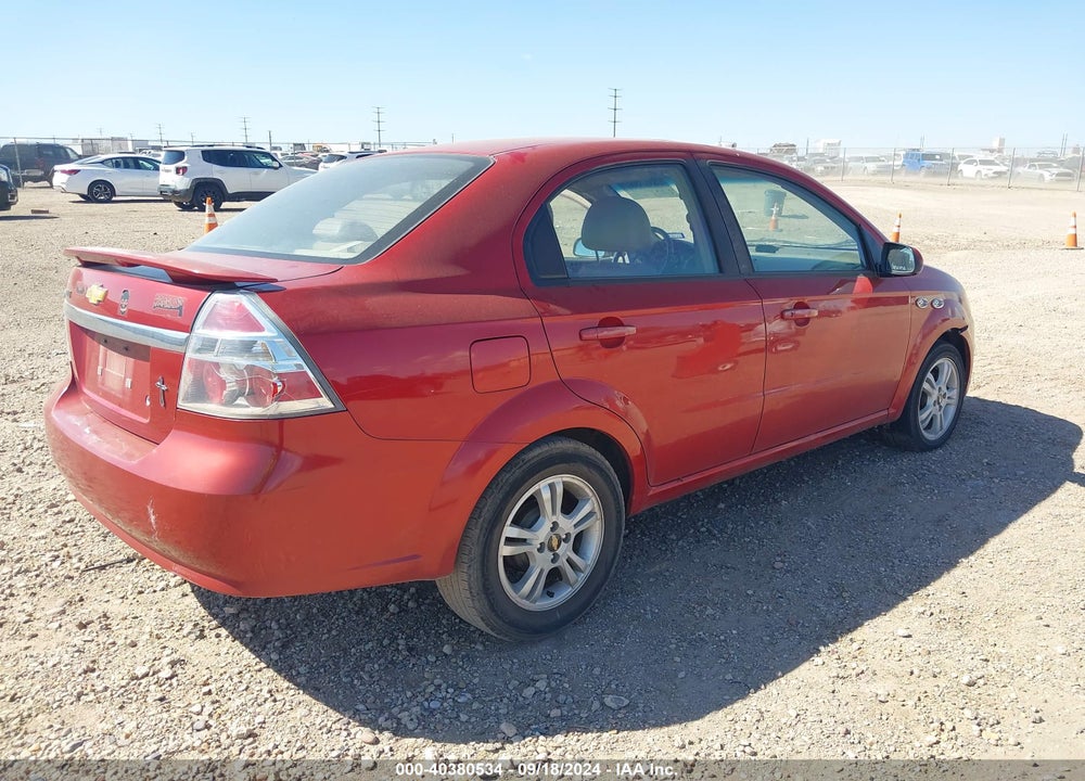2011 CHEVROLET AVEO 2LT VIN: KL1TG5DE2BB119372