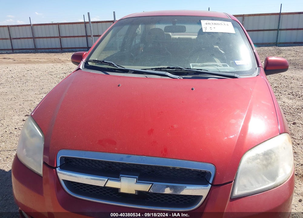 2011 CHEVROLET AVEO 2LT VIN: KL1TG5DE2BB119372