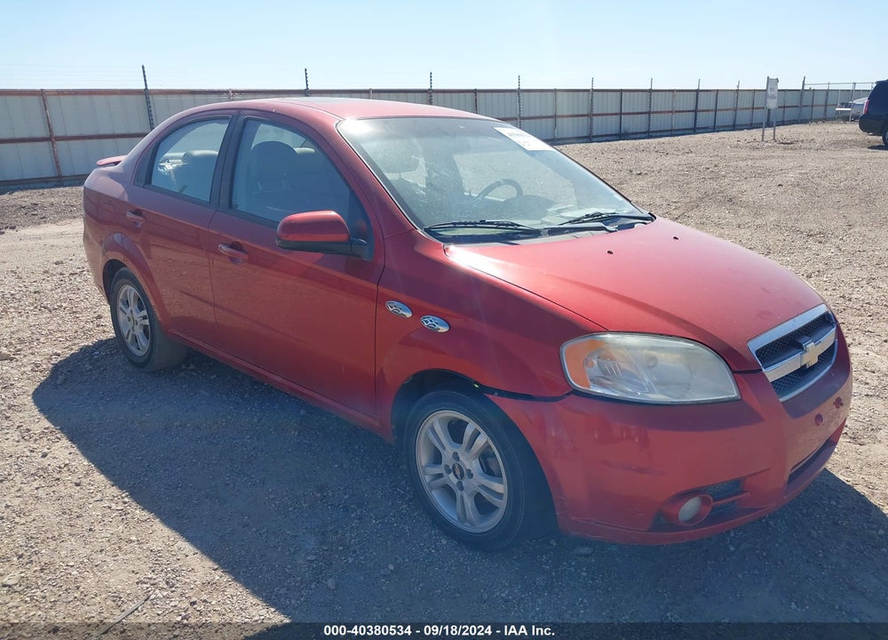 2011 CHEVROLET AVEO 2LT VIN: KL1TG5DE2BB119372