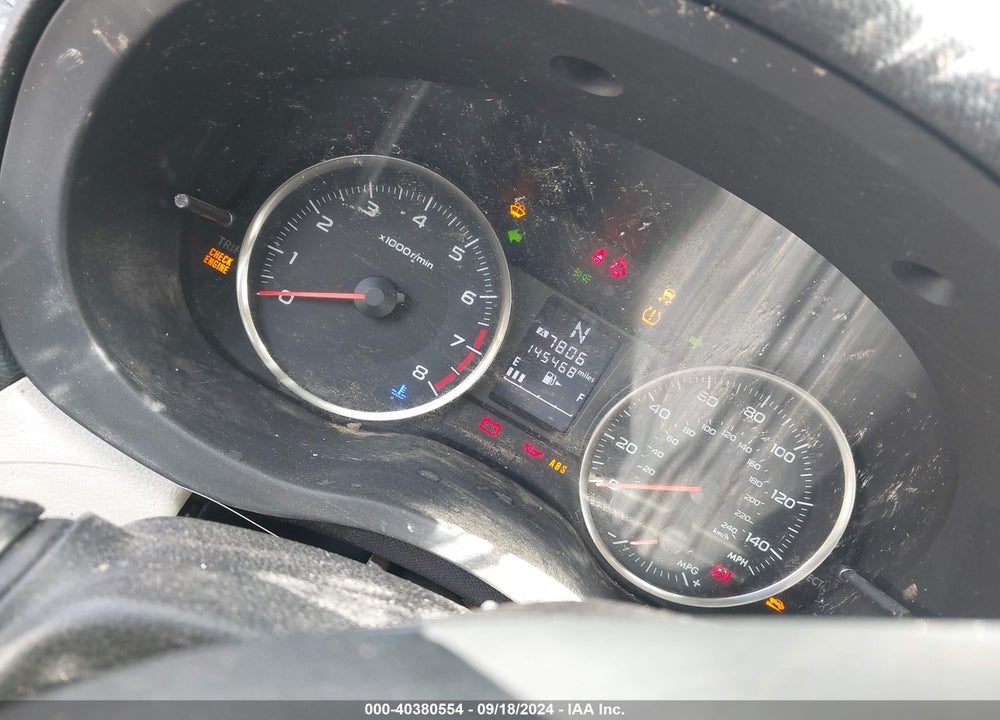 2015 SUBARU IMPREZA 2.0I VIN: JF1GJAA60FH013240