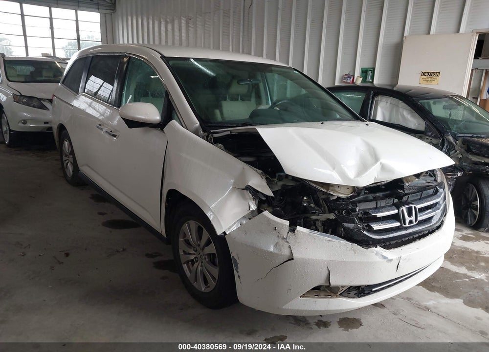 2016 HONDA ODYSSEY SE VIN: 5FNRL5H36GB157599