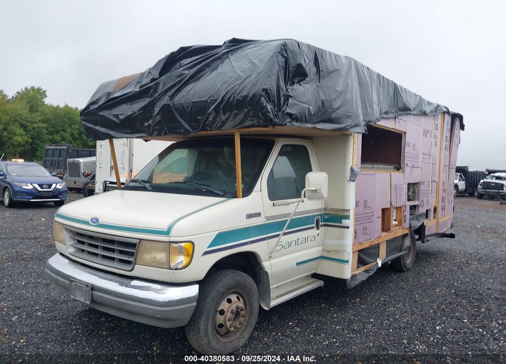 1993 FORD ECONOLINE E350 CUTAWAY VAN VIN: 1FDKE30G6PHB93108