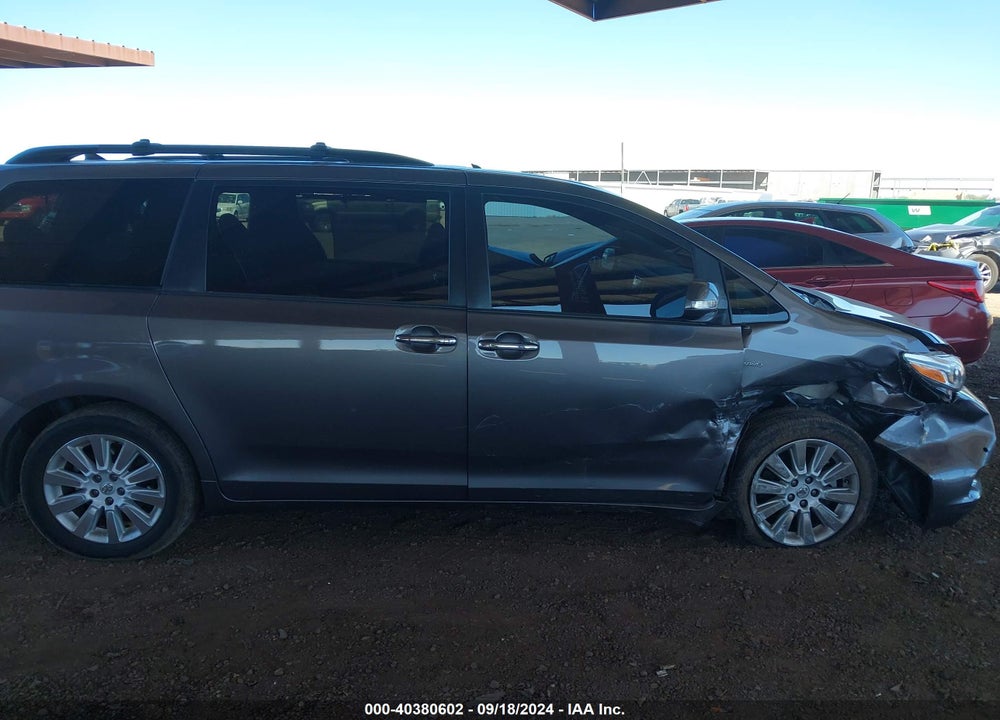2016 TOYOTA SIENNA LIMITED 7 PASSENGER VIN: 5TDDK3DC7GS140054