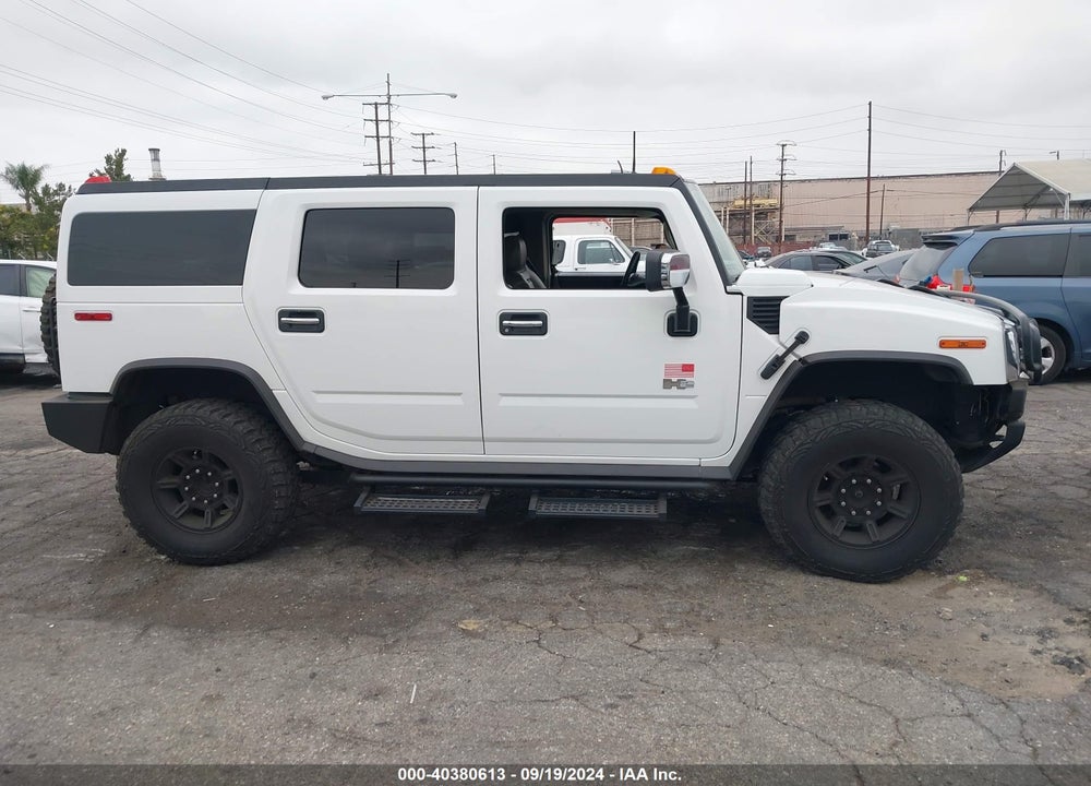 2003 HUMMER H2 VIN: 5GRGN23UX3H142709