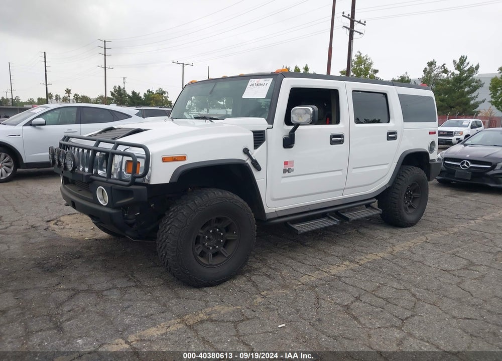 2003 HUMMER H2 VIN: 5GRGN23UX3H142709