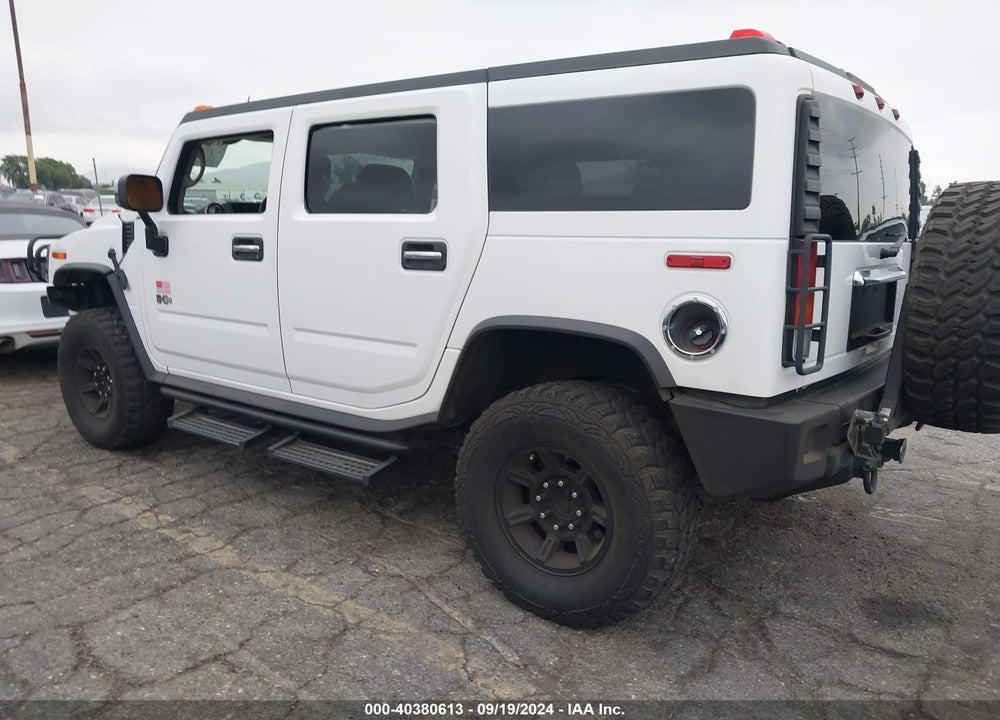 2003 HUMMER H2 VIN: 5GRGN23UX3H142709