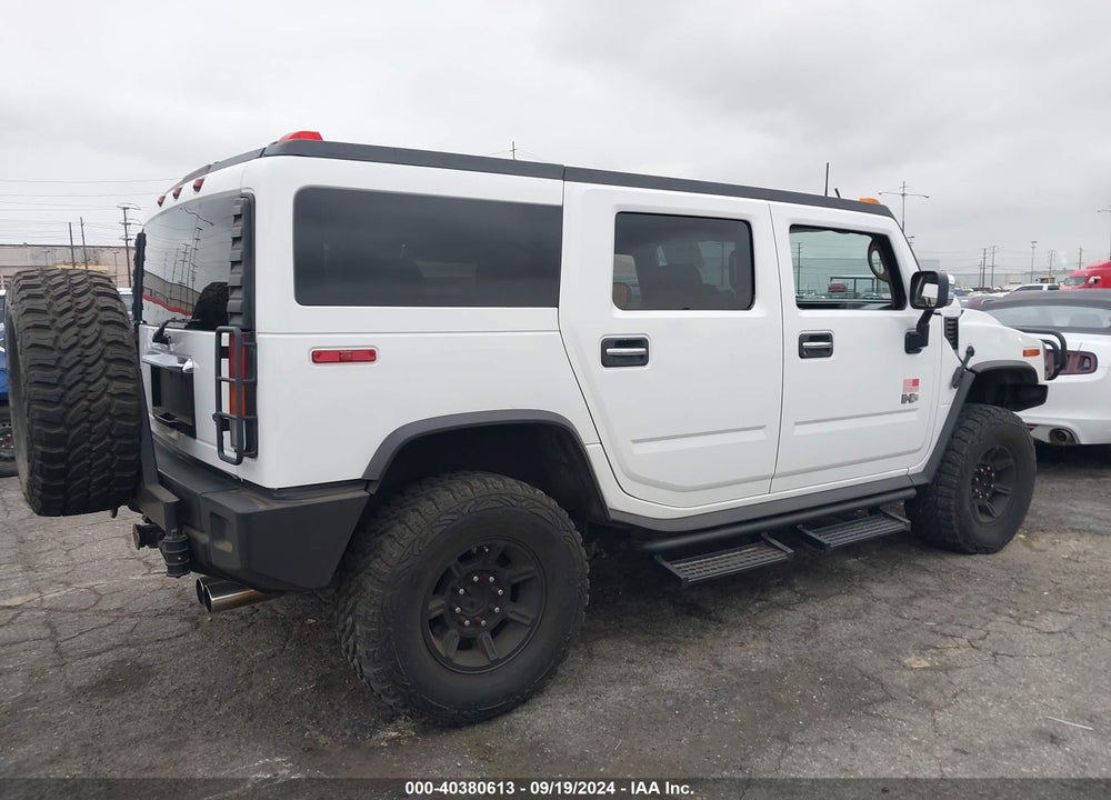 2003 HUMMER H2 VIN: 5GRGN23UX3H142709