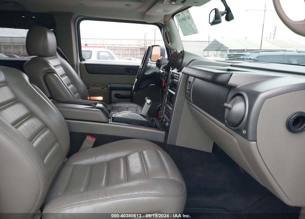 2003 HUMMER H2 VIN: 5GRGN23UX3H142709