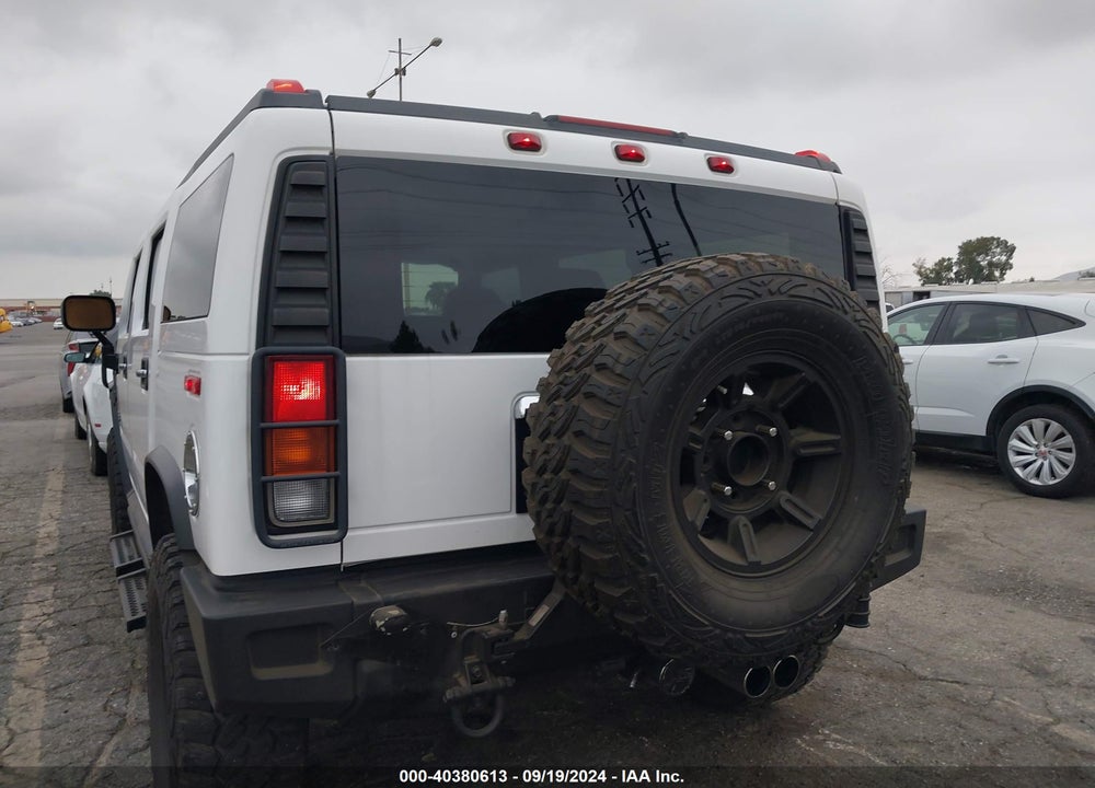 2003 HUMMER H2 VIN: 5GRGN23UX3H142709