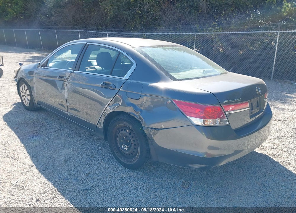 2012 HONDA ACCORD 2.4 LX VIN: 1HGCP2F32CA079208