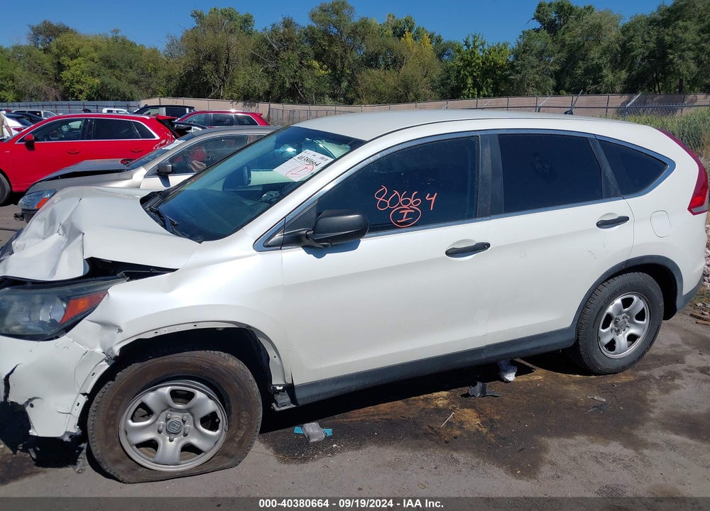 2014 HONDA CR-V LX VIN: 5J6RM4H37EL023521