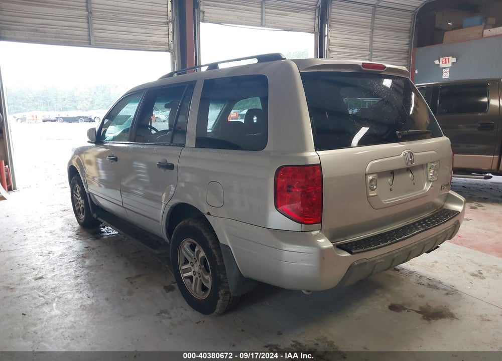 2003 HONDA PILOT EX-L VIN: 2HKYF18503H608891