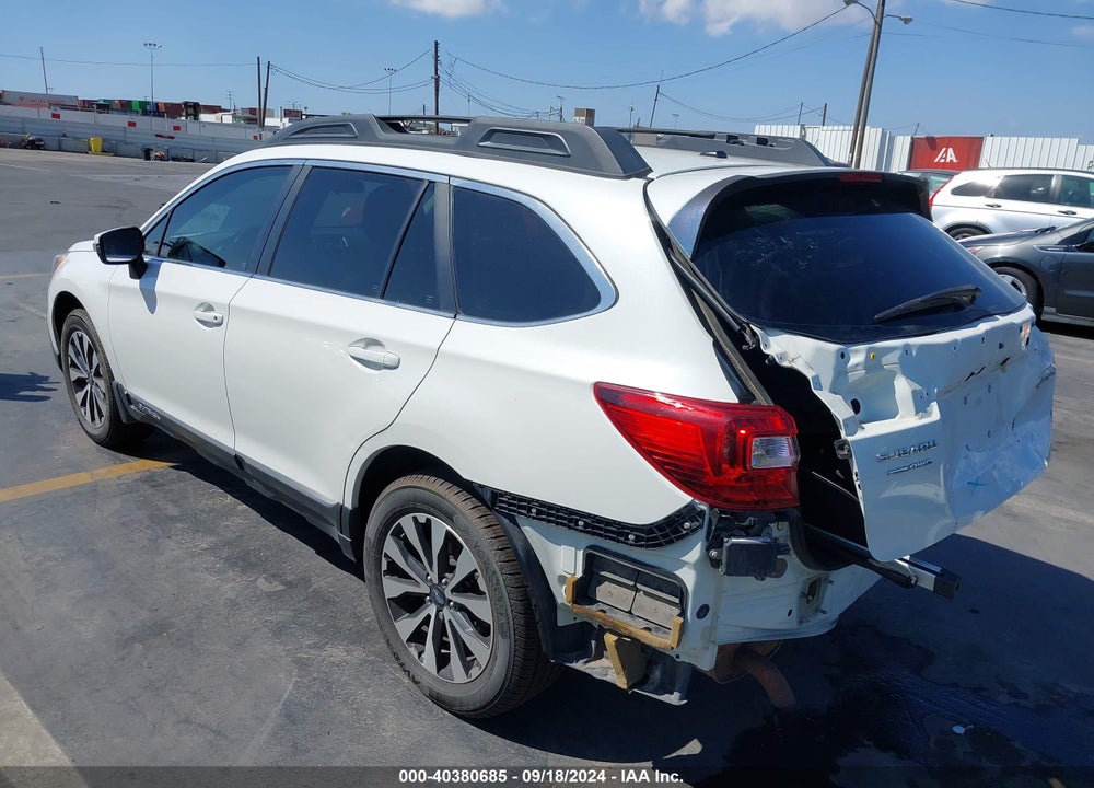 2015 SUBARU OUTBACK 2.5I LIMITED VIN: 4S4BSBJCXF3321246