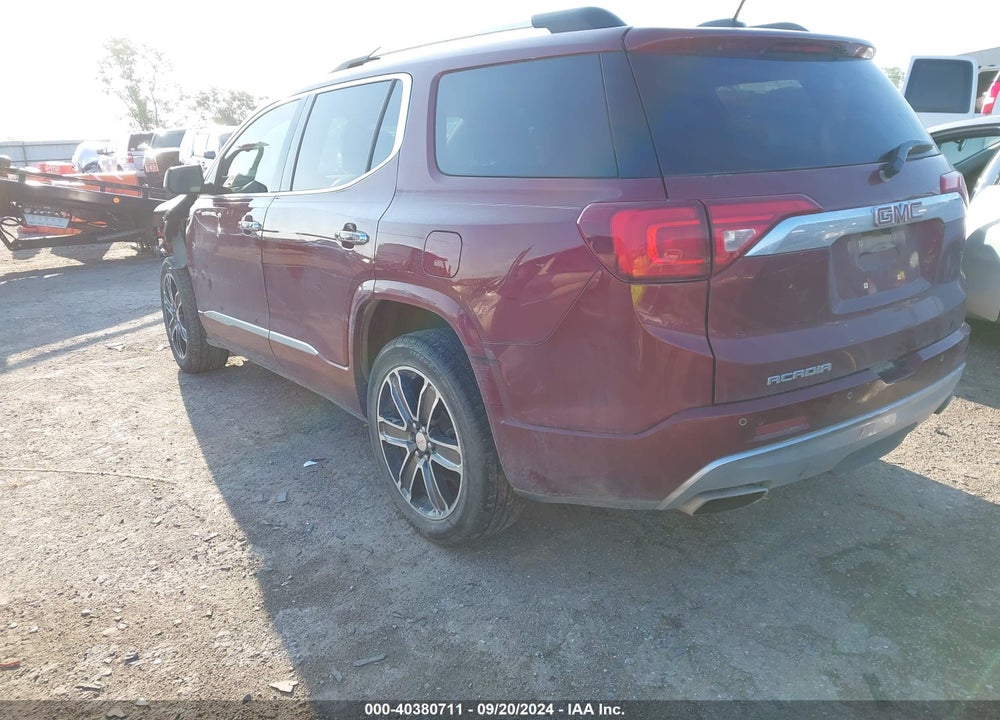 2017 GMC ACADIA DENALI VIN: 1GKKNPLS2HZ213429