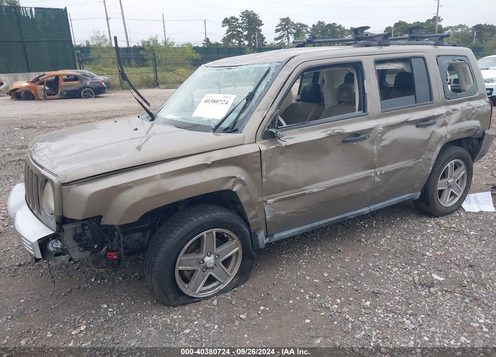 2007 JEEP PATRIOT SPORT VIN: 1J8FF28W07D415828