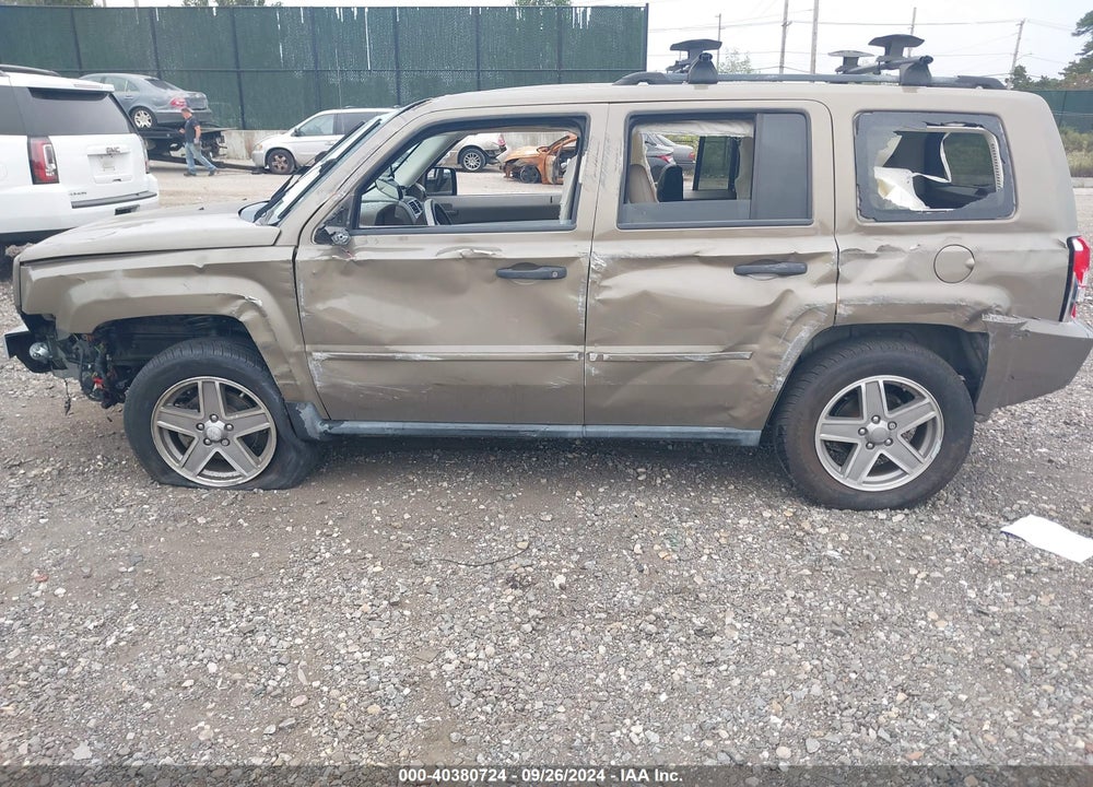 2007 JEEP PATRIOT SPORT VIN: 1J8FF28W07D415828