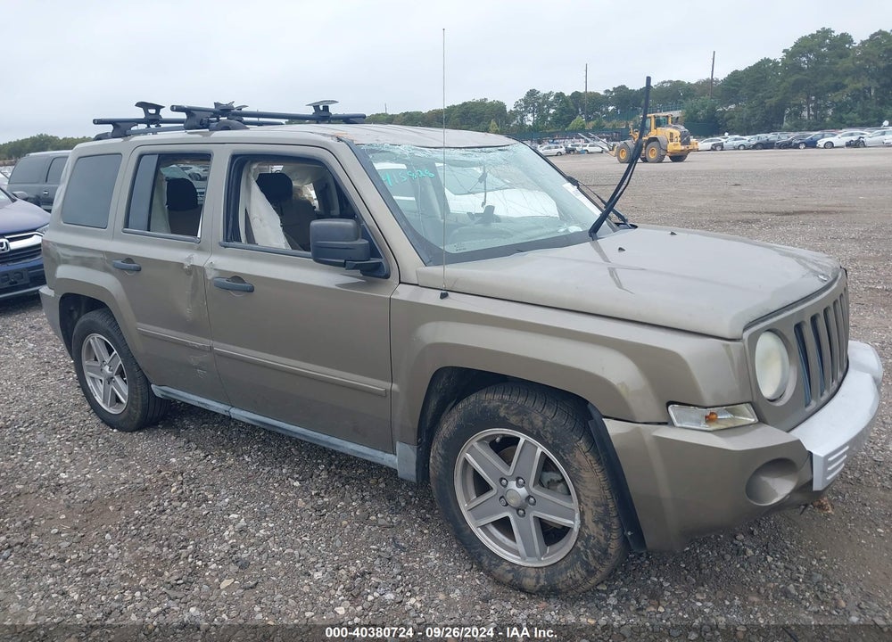 2007 JEEP PATRIOT SPORT VIN: 1J8FF28W07D415828
