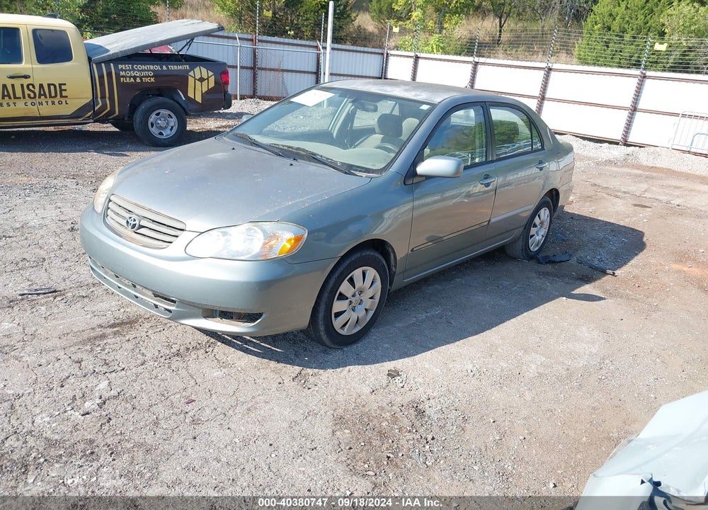 2004 TOYOTA COROLLA LE VIN: 2T1BR32E04C311710