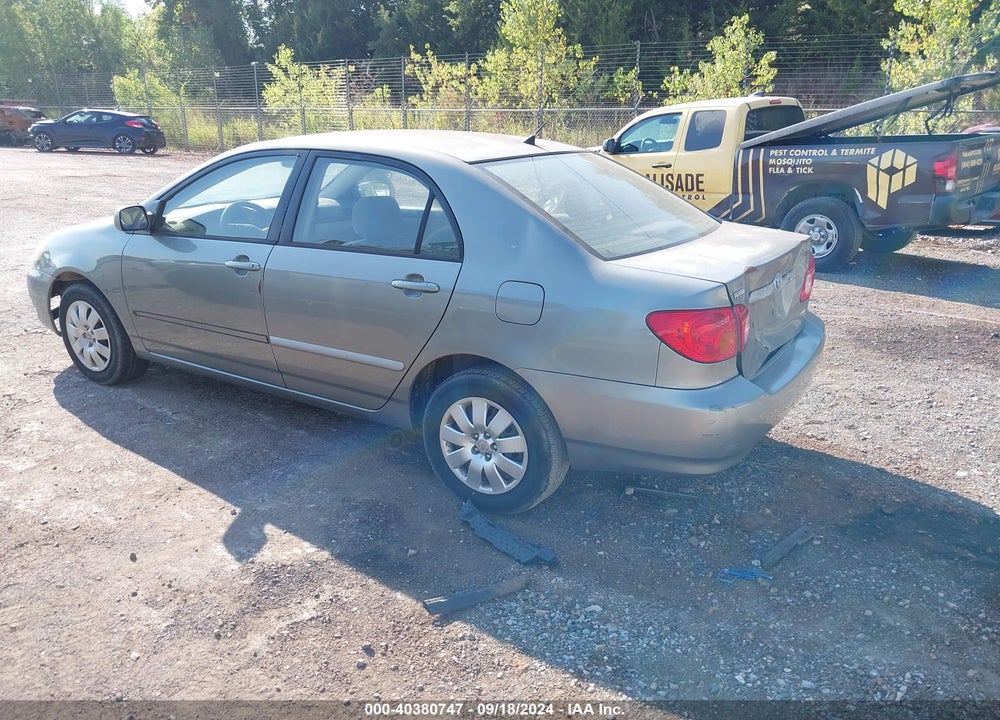 2004 TOYOTA COROLLA LE VIN: 2T1BR32E04C311710