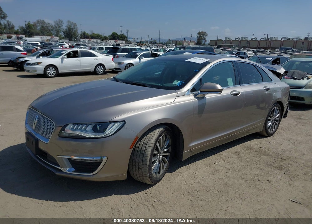 2018 LINCOLN MKZ VIN: 3LN6L5A94JR626174