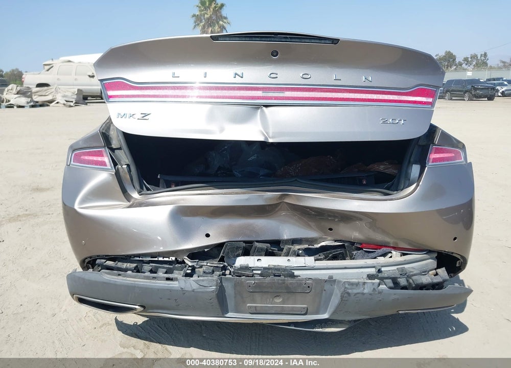 2018 LINCOLN MKZ VIN: 3LN6L5A94JR626174