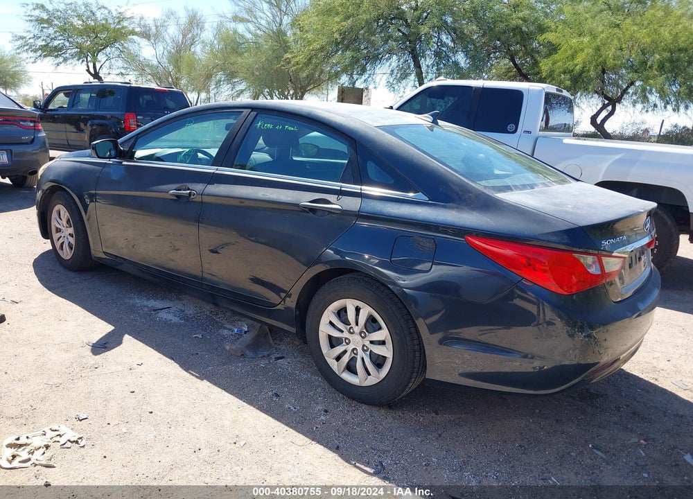 2011 HYUNDAI SONATA GLS VIN: 5NPEB4AC2BH042059