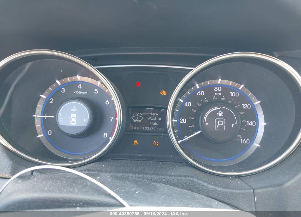 2011 HYUNDAI SONATA GLS VIN: 5NPEB4AC2BH042059