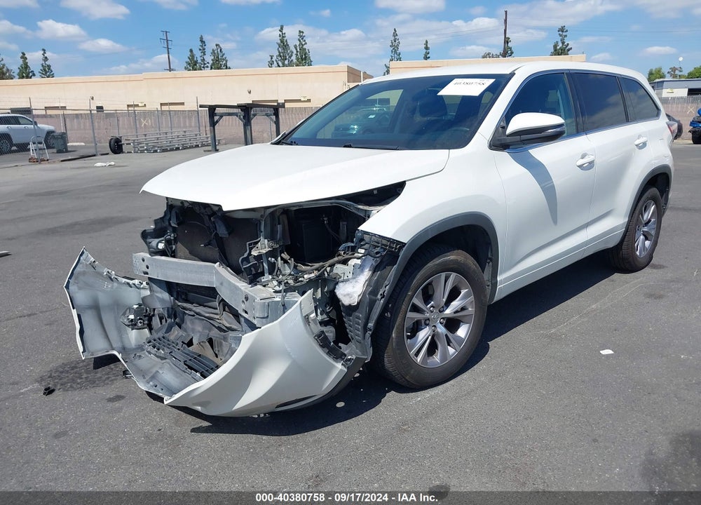 2015 TOYOTA HIGHLANDER LE PLUS V6 VIN: 5TDZKRFH9FS094713