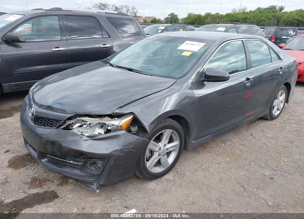 2012 TOYOTA CAMRY SE VIN: 4T1BF1FK0CU012695