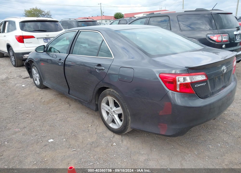 2012 TOYOTA CAMRY SE VIN: 4T1BF1FK0CU012695