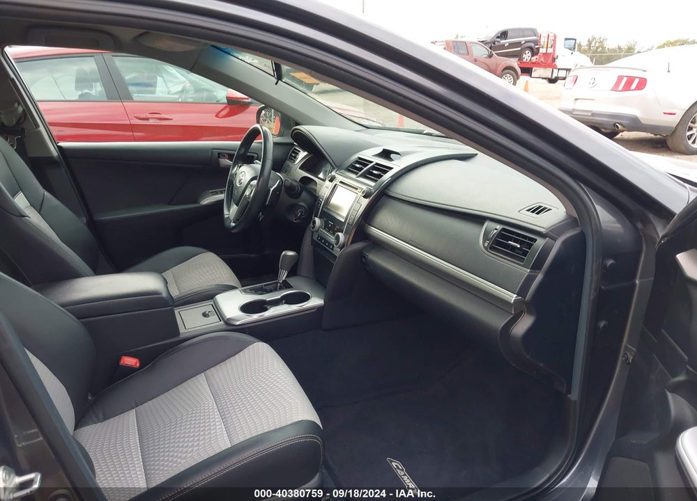 2012 TOYOTA CAMRY SE VIN: 4T1BF1FK0CU012695