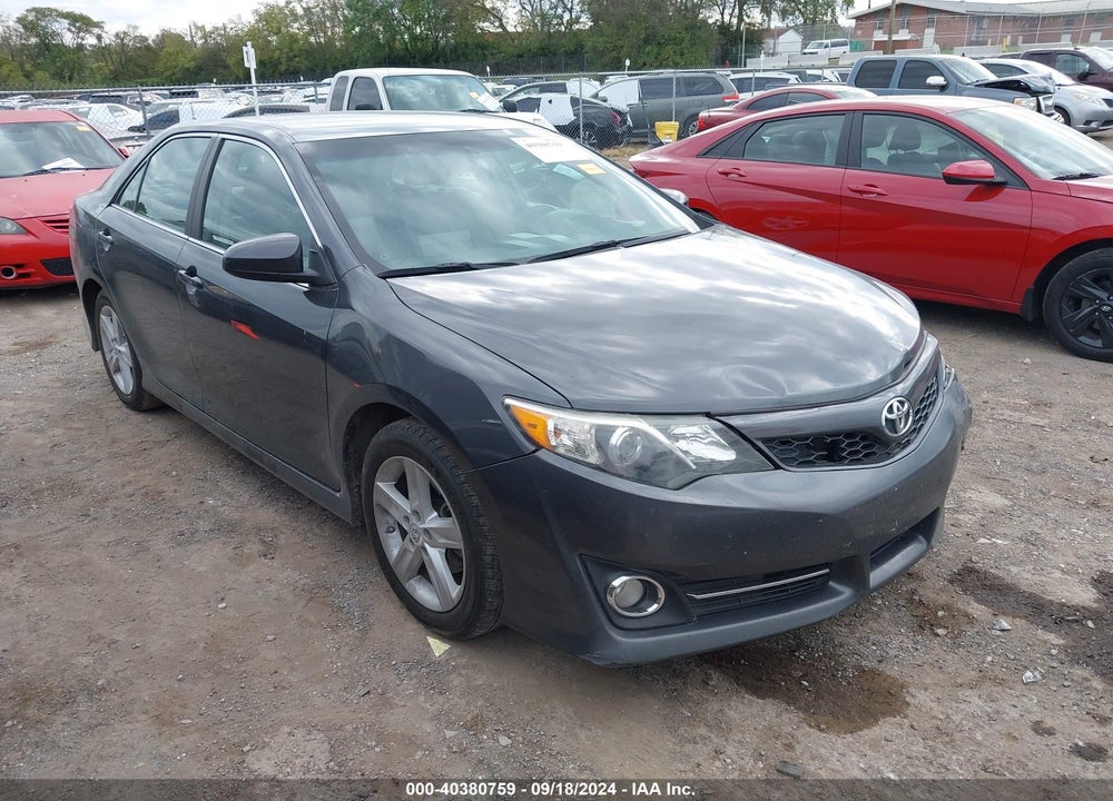 2012 TOYOTA CAMRY SE VIN: 4T1BF1FK0CU012695