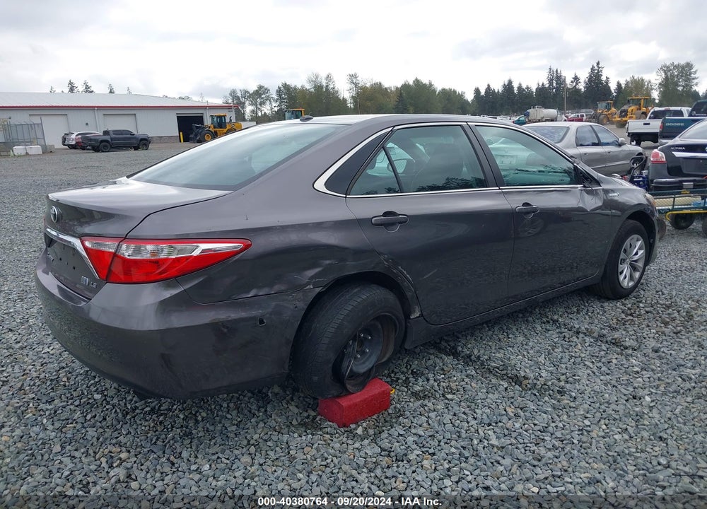 2016 TOYOTA CAMRY HYBRID LE VIN: 4T1BD1FK3GU200316