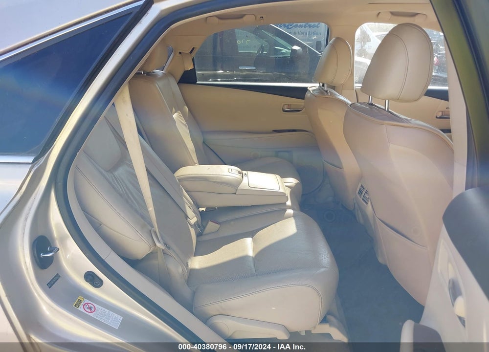 2013 LEXUS RX 450H VIN: JTJBC1BA3D2063144