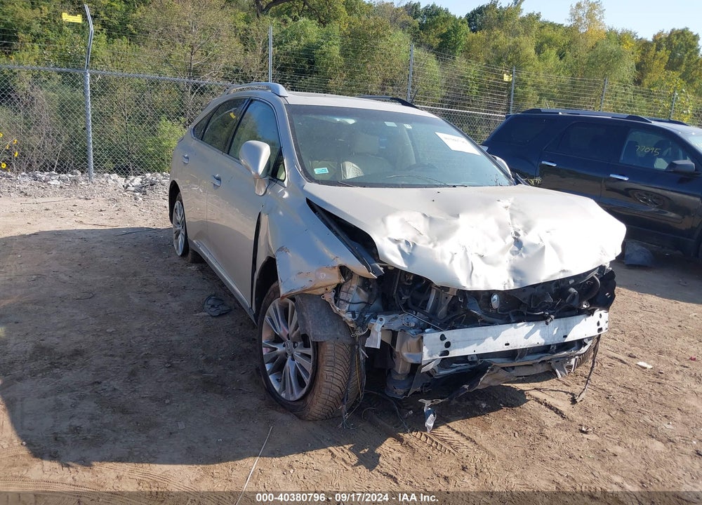 2013 LEXUS RX 450H VIN: JTJBC1BA3D2063144