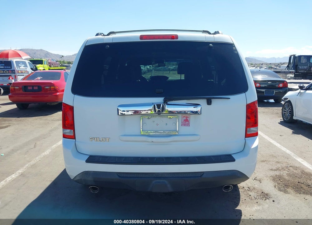 2013 HONDA PILOT EX-L VIN: 5FNYF3H52DB020258
