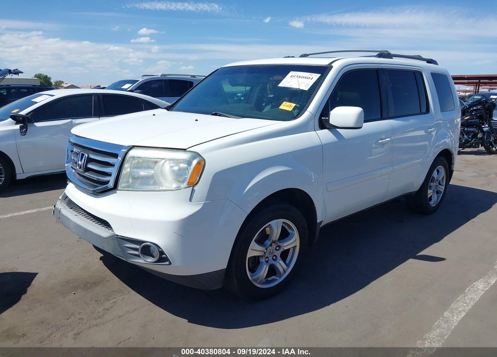 2013 HONDA PILOT EX-L VIN: 5FNYF3H52DB020258