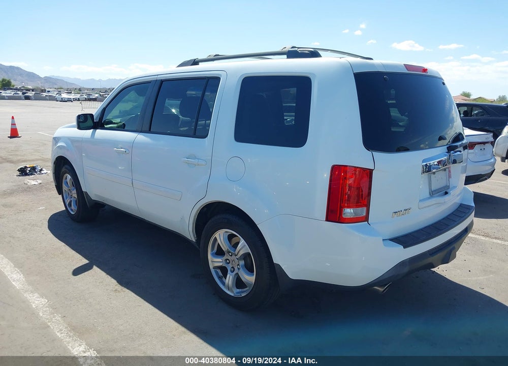 2013 HONDA PILOT EX-L VIN: 5FNYF3H52DB020258