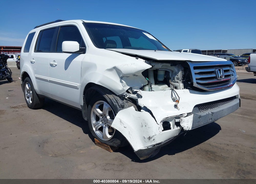 2013 HONDA PILOT EX-L VIN: 5FNYF3H52DB020258