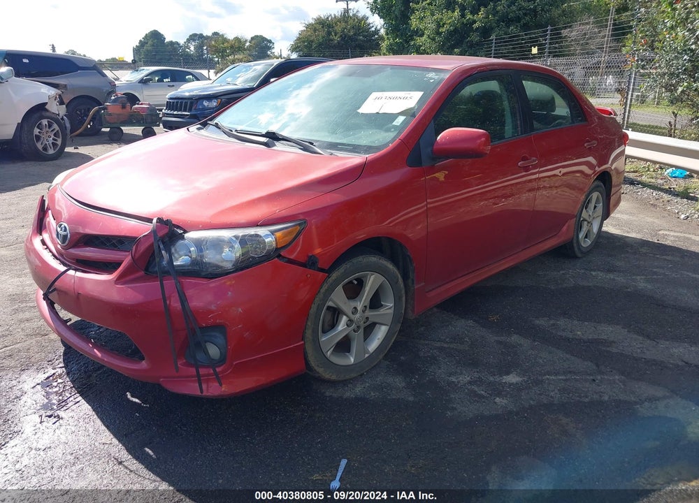 2011 TOYOTA COROLLA S VIN: 2T1BU4EE1BC598603