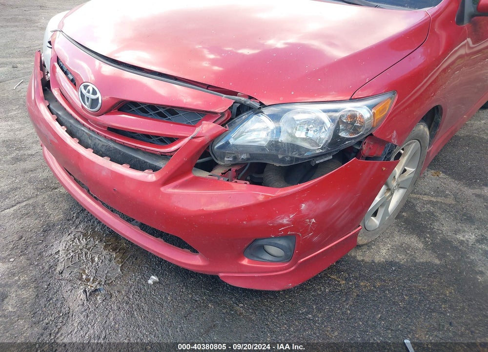 2011 TOYOTA COROLLA S VIN: 2T1BU4EE1BC598603