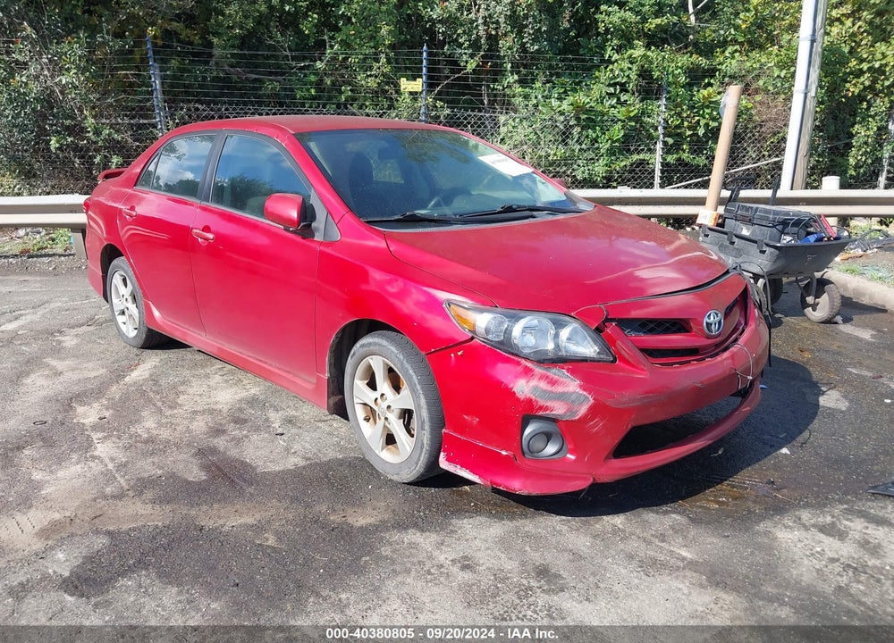 2011 TOYOTA COROLLA S VIN: 2T1BU4EE1BC598603