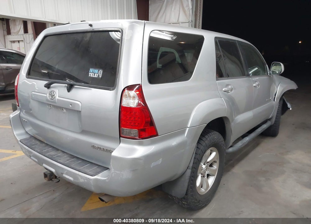 2008 TOYOTA 4RUNNER SPORT V6 VIN: JTEBU14R98K019427